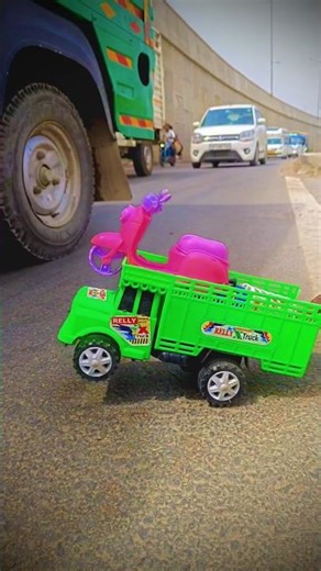 🔔 mini Remote Control Dumper Truck VS Scooter unboxing testing Review 😱🤣