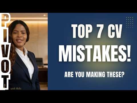 Top 7 CV Mistakes I've Seen In My Career