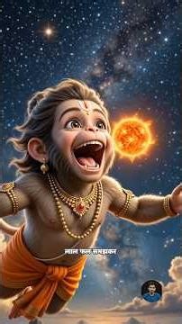 जब हनुमान जी अपनी शक्तियाँ भूल गए... तब क्या हुआ? 😨#facts #hanuman #ramayan #shreeram #viral #shorts