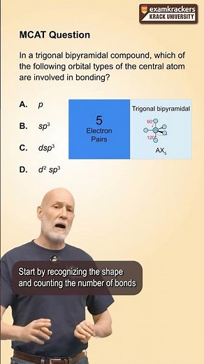 Bonding in Hybridized Orbitals - 1 Minute MCAT