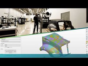 Hexagon Large Scale Structured Light Scanning