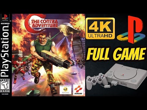 C The Contra Adventure | PS1 | 4K60ᶠᵖˢ UHD🔴 | Longplay Walkthrough Playthrough Full Movie Game