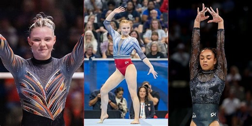Jade Carey, Hezly Rivera, USA Gymnastics, and others react to Dulcy Caylor's victorious run at Pan American Gymnastics Championships