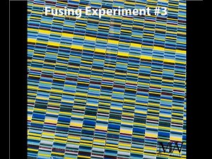 Fusing Glass Experiment #3: Stringer Tapestry