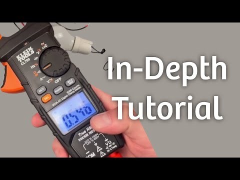 ⚡ Klein Tools CL700 Amp Clamp Multimeter - Full Features & Ghost Voltage Guide