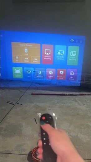 Excellent for outdoor movies[Electric Focus] 4K Support Projector with WiFi6 and Bluetooth 5.3, Outd