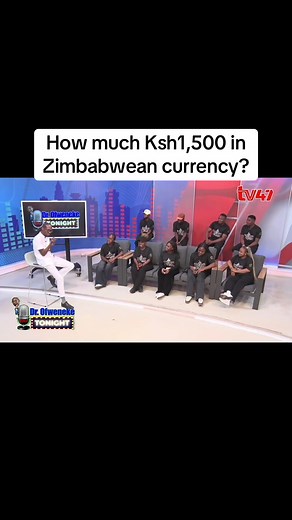 How much Ksh1,500 in Zimbabwean currency?