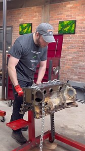 BMW E34 M5 Engine Block #bmw #cars #automotive #restoration #diy #bmwm5 #mechanic | WeWrench