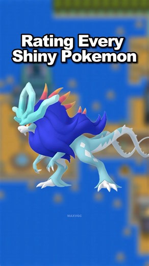 SHINY Suicune Rating Every Shiny Pokemon #pokemon #shinypokemon