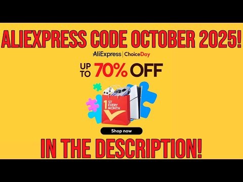 AliExpress Code October 2025 Choice Day Promo