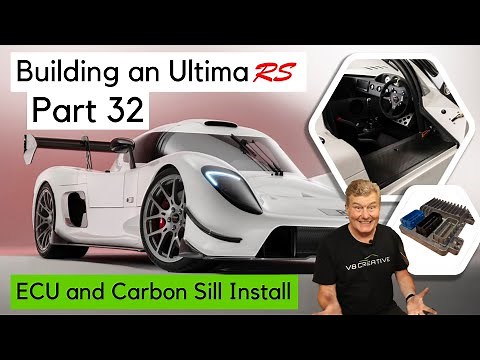 Building an Ultima RS with Nigel Dean. Part 32. ECU and Carbon Sill Install