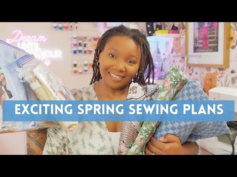 Spring Sewing Plans | Versatile & Wearable Looks with Big 4 Patterns & Fabric Pairings!