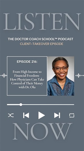 Dr. Kimmy | Coaching for Doctors | High income doesn’t guarantee financial peace. For years, Dr. Olu did what many physicians do. She read the books, attended workshops,... | Instagram