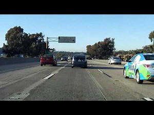 San Diego Freeway (Interstate 5 Exits 73 to 85) northbound