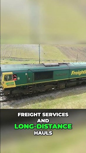 The Mighty Class 66 UK's Reliable Freight Train Powerhouse! #class66 #Locomotive #fyp