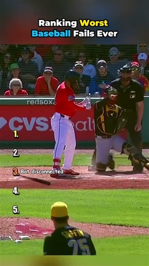 Ranking Worst Baseball Fails Ever