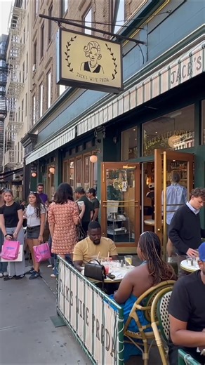 Jack’s Wife Freda on Spring Street ☕ 224 Lafayette St, corner of Spring Street, SoHo Follow for more NYC spots  #nycwalk #sohonyc #springstreet #jackswifefreda #newyorkcity | Ellie.Walks | Facebook