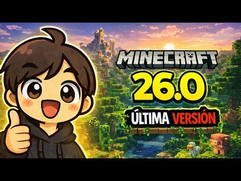 🔥Descarga Minecraft 1.26.0 NUEVA Versión para ANDROID 2026🟩