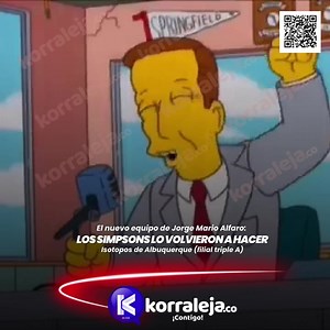 🔵 🔵 ¿Recuerdan el episodio de “Los #Simpson” en el que Homero se declara en huelga de hambre para impedir que trasladaran a los Isótopos desde #Springfield a #Albuquerque? Al final sucedió en la vida real por problemas financieros. Como se suele decir, “Los Simpson lo predijeron”. Ahora, es el nuevo equipo del sincelejano Jorge Alfaro. | korraleja.co l Noticias Sincelejo