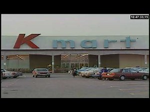 People shopping at a Kmart store in 1992