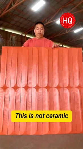 Girls can also easily install a background wall. #roca #pumaterial #poliuretano #wallpanel #buildingmaterials #harmercoverings #harmercoveringsquality #harmercoveringshighquality #highquality #residentialspaces #commercialspaces #outdoorspaces | Foshanbuildingmaterials