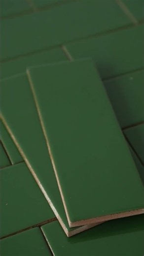 Verde Esmeralda | Mexican Ceramic Tiles 7×20 cm [Talavera]