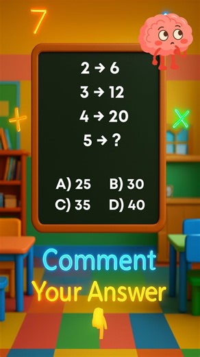 Only 1% Can Find the Pattern! 🧠 Viral Math Puzzle Challenge