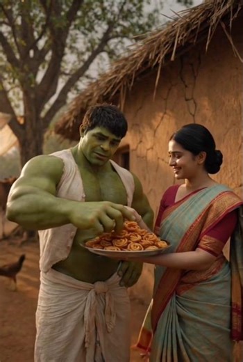 அக்கா சுட்ட முறுக்கு ஆய்சுக்கும் உடையாது #aivideoshorts #ai #avengers #hulk #tamilshorts