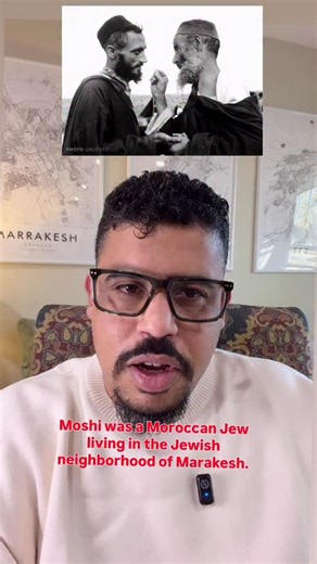 Moshi was not a colonizer, he was a refugee! #israel #peace #washington #moroccanjews #newyork | Mustapha Ezzarghani