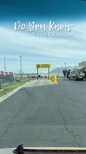 The process is simple. Download the Weigh My Truck app - (the app is free but the cost to use the scale is $13) Visit any Cat Scale (They are usually located at truck stops) - the app will help you locate a scale near you. With the app you immediately get the GCVW of your RV on your phone and also an email with the information. #rvlife #RV #RVliving | Wandering Routes