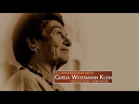 A Conversation with Gerda Weissmann Klein