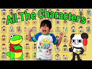 All The Character's Tag With Ryan