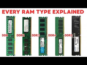 Every RAM Type Explained in 10 Minutes