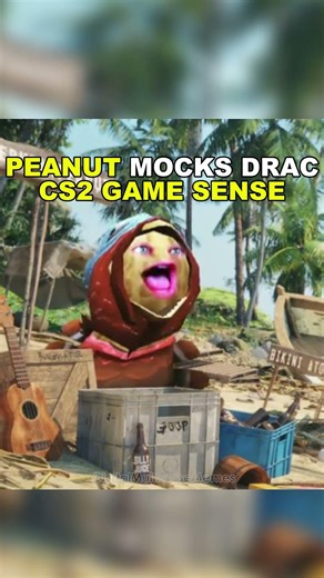 Peanut Mocking Drac's Game Sense #burntpeanut #theburntpeanut