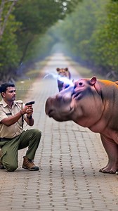 327K views · 1.5K reactions | Park Ranger Rescues Lion Cub From Hippo! #rescue #animals #wildlife | Daily Paw News | Facebook