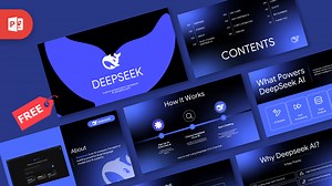 Free DeepSeek PowerPoint Template [Content Included]