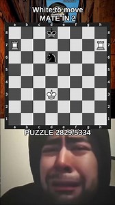 🤯 This “Mate in 2” Looks Easy... Until You Try It | Puzzle No 2729/5334 #matein2 #chessshorts #chess