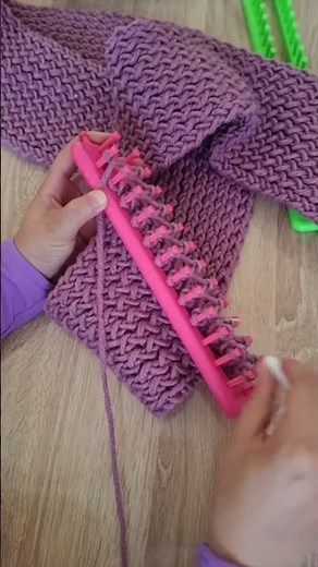 Knitting loom for beginners step by step #knitting #hat #crochet #knitting_loom_eljammari