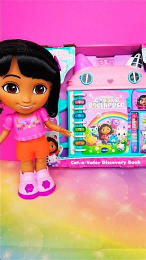 Dance Dora Gabbys Dollhouse Vtech Book | Satisfying Unboxing #shortsfeed #toys #Dora #dance