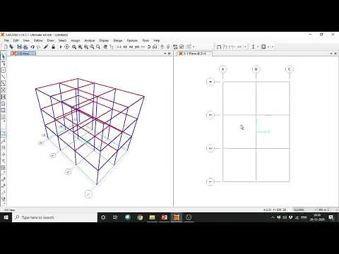 Fixed-base vs Base-isolated Building in SAP2000