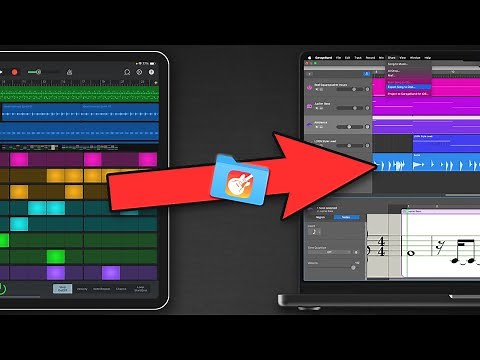 Share/Export your GarageBand project from iPad/iPhone to Mac