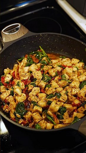 Healthier version of Marry Me Chicken #marrymechicken #tuscanchicken #easymealprep