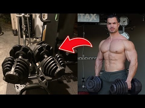 SON HOME GYM EST ENFIN COMPLET !!! (mes haltères réglables sont arrivées)