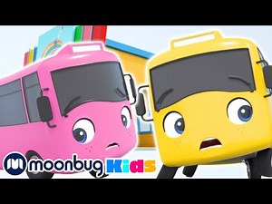 Buster Changes Color - Learn Colors! | Buster and Friends | Cartoons for Kids | Go Buster