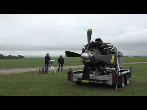 Bristol Hercules Engine Demonstration