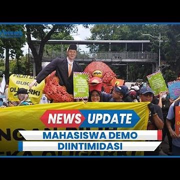 Ratusan Mahasiswa Demo Tuntut Pemakzulan Jokowi Mengaku Diintimidasi Pendukung Prabowo-Gibran