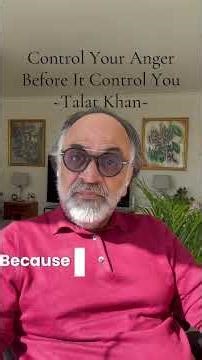 “Anger isn’t the Problem. Lack of Control is.”Talat Khan #selfcontrol #mindsetshift #youtubeshorts
