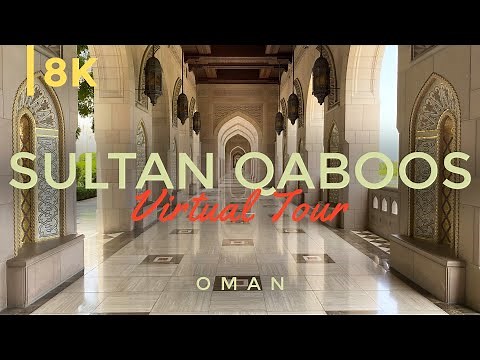 Explore Oman's Largest Mosque In 8K: Sultan Qaboos Grand Mosque, Oman