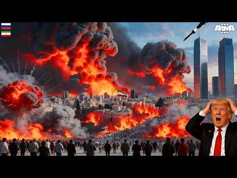 2 minutes ago! Iran's largest base destroyed in US missile attack - Arma 3