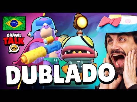 NOVO BRAWL TALK DUBLADO em PORTUGUÊS - BRASIL! É MUITA MUDANÇA!!
